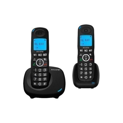 TELEFONO ALCATEL XL535 DUO NEGRO